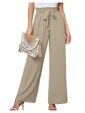 Wide Leg Palazzo Pants High Waisted with Pockets